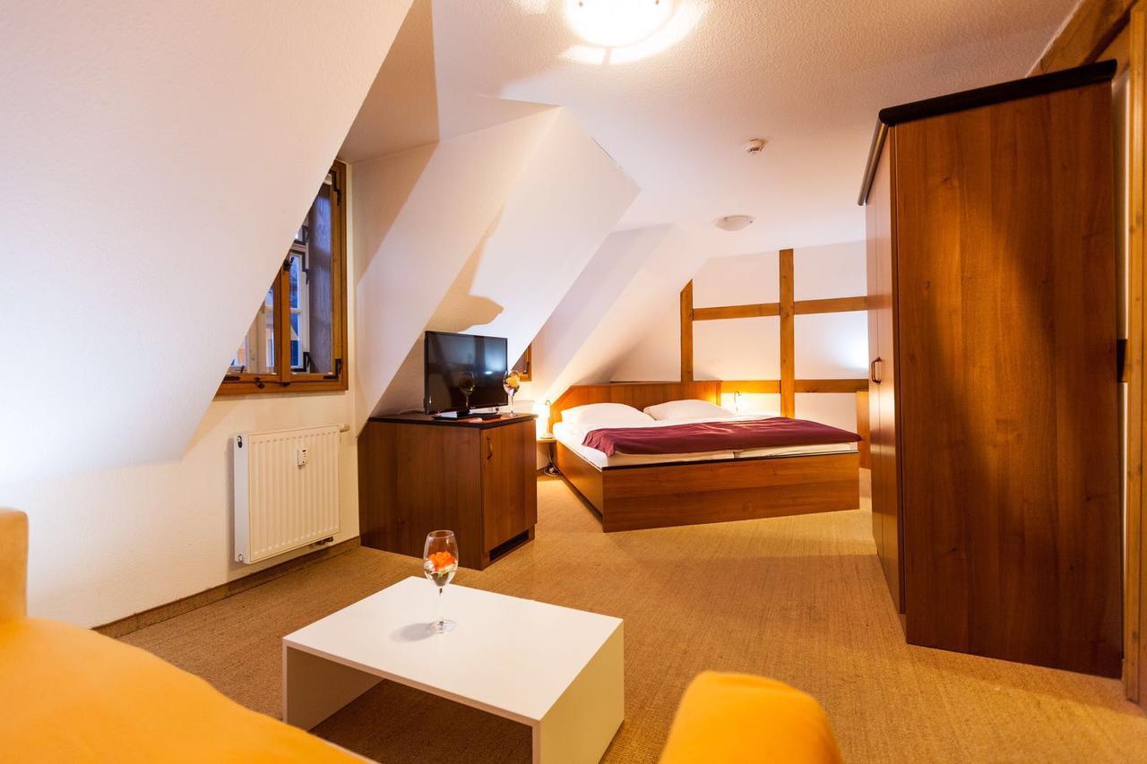 Hotel Haus Im Sack Jena Buitenkant foto